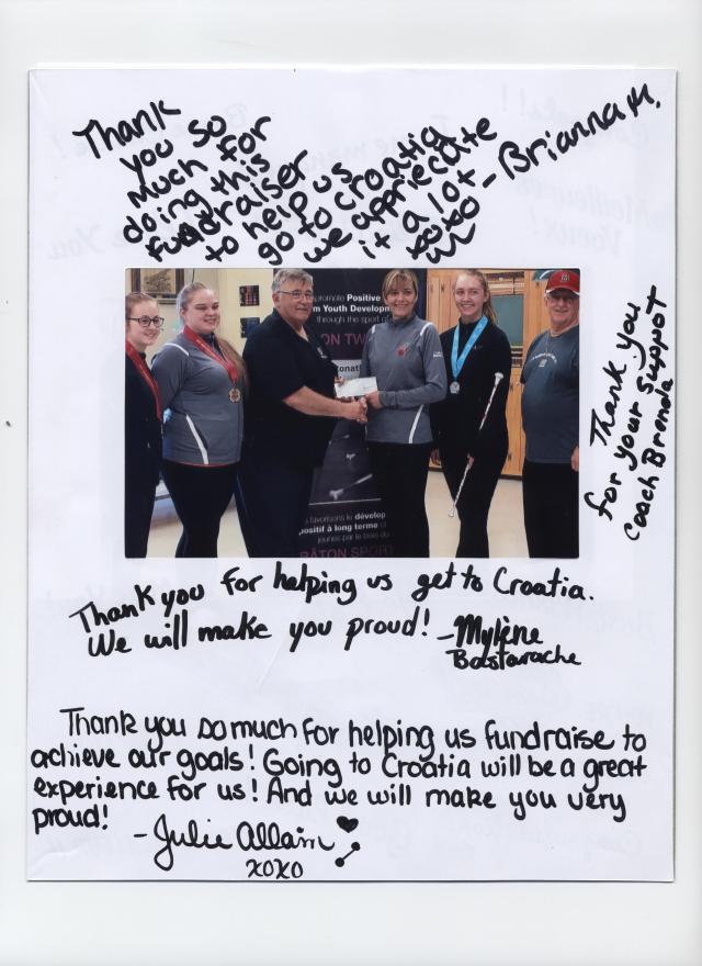 Donation to Baton[255]